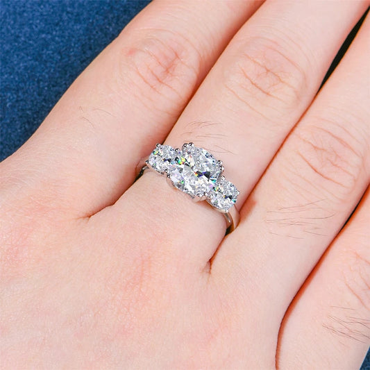 Deneb 2-Carat Cushion Cut Moissanite Diamonds Engagement Ring