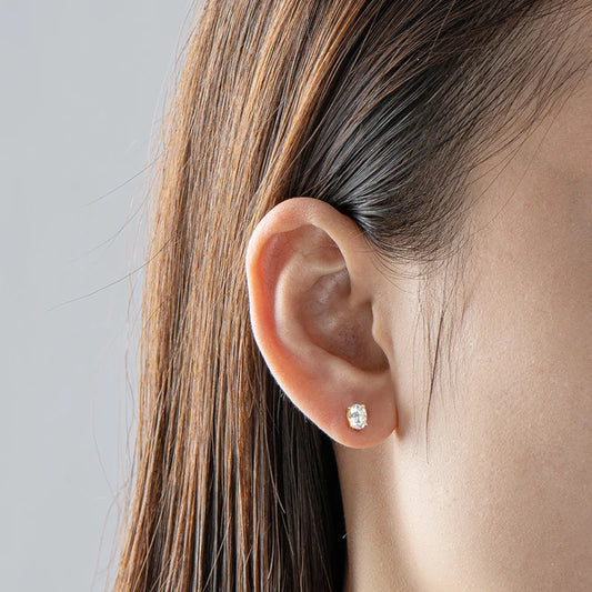 Vulcan Moissanite Jewellery Set: Affordable Luxury in 18K Yellow Gold Vermeil