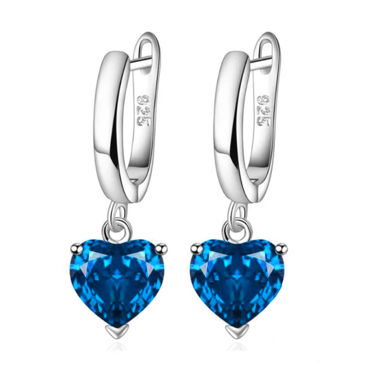 Luxury Multi Cuts 925 Sterling Silver Stud Earrings