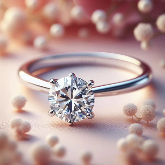 Rhiannon 14K White Gold 2-Carat Lab-Grown Solitaire Diamond Engagement Ring